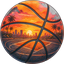 Street Sunset theme ball